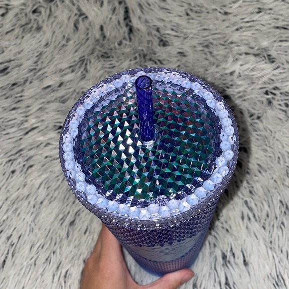 Starbucks Blue Purple Ombré Studded Tumbler Cup - Picture 2 of 3